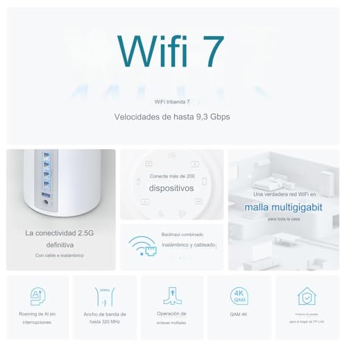 TP-Link Mesh Deco BE65 WiFi-7 2-Pack