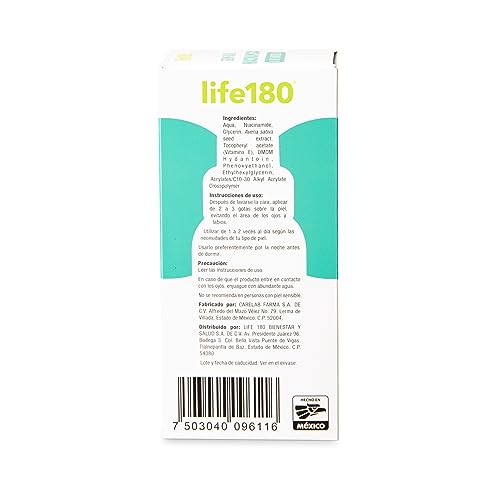 Serum Niacinamida Facial Life180 de 50ml Suero Cuidado de la Piel
