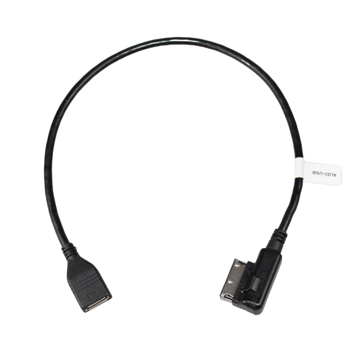 Cable USB Audi AMI Negro Compatible para Accesorios de Audio en Coche