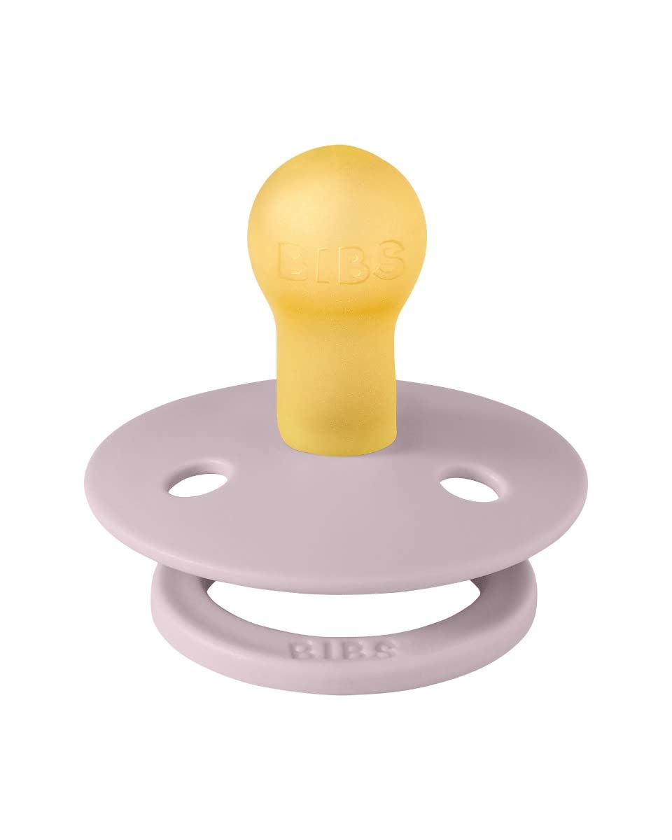 BIBS 5713795241170 PACIFIER, Blossom/Dusky Lilac, 2 piezas