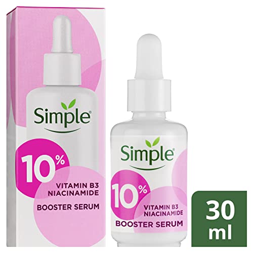 SIMPLE, Suero facial con Niamicida y Vitamina B3, 30 ml