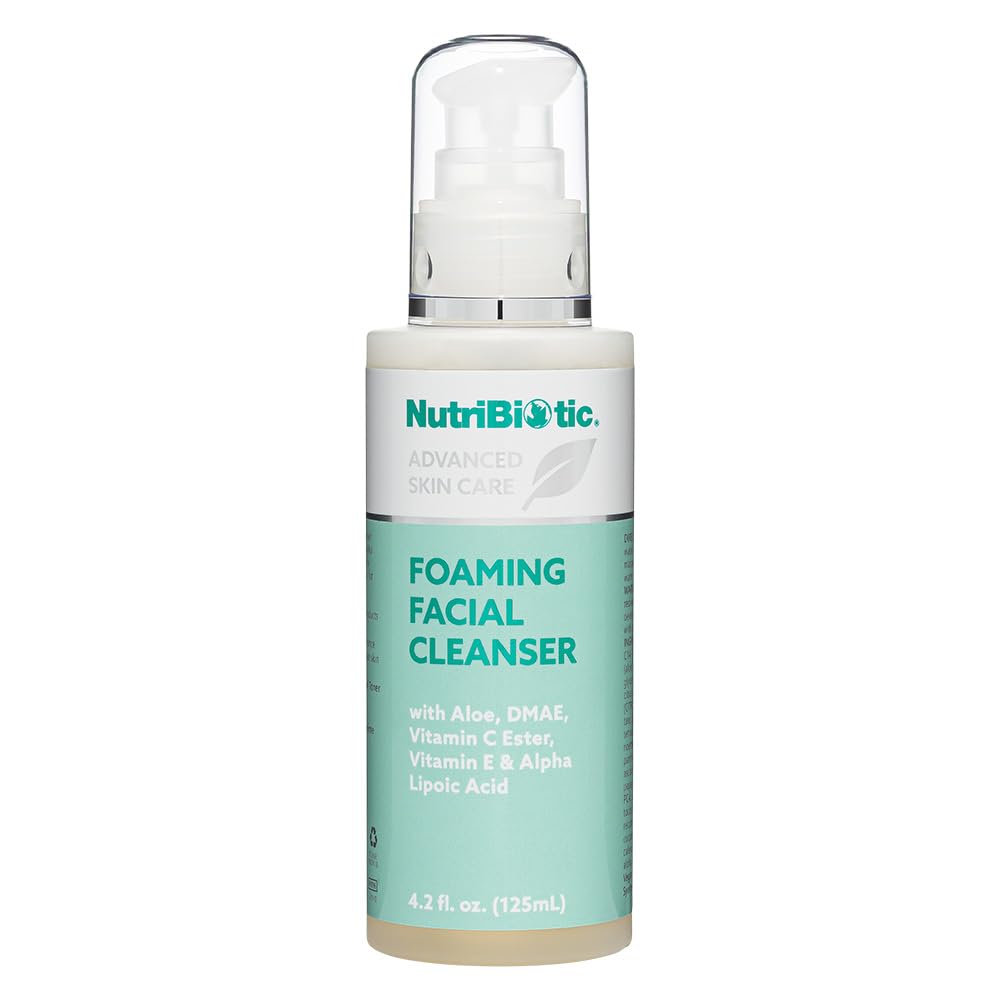 Nutribiotic - Foaming Facial Cleanser, 4.2 oz liquid
