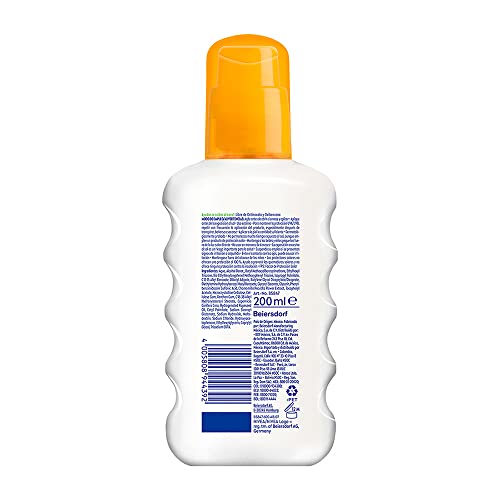 Protector Solar en Spray NIVEA Kids FPS 50+ Resistente al Agua para Piel Sensible