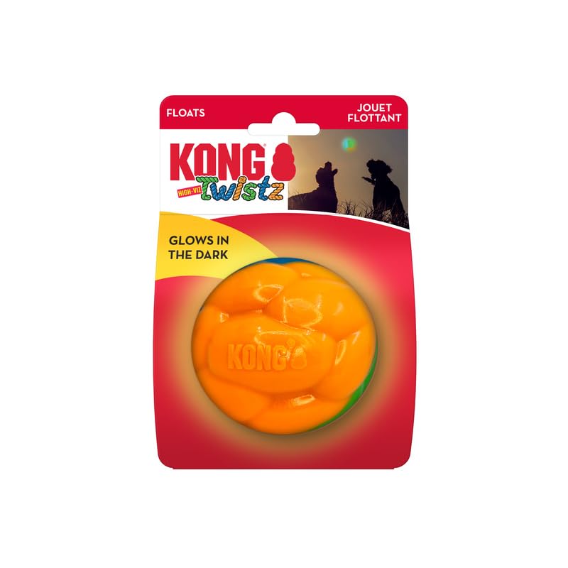 Kong Pelota Alta Visibilidad Twistz Grande