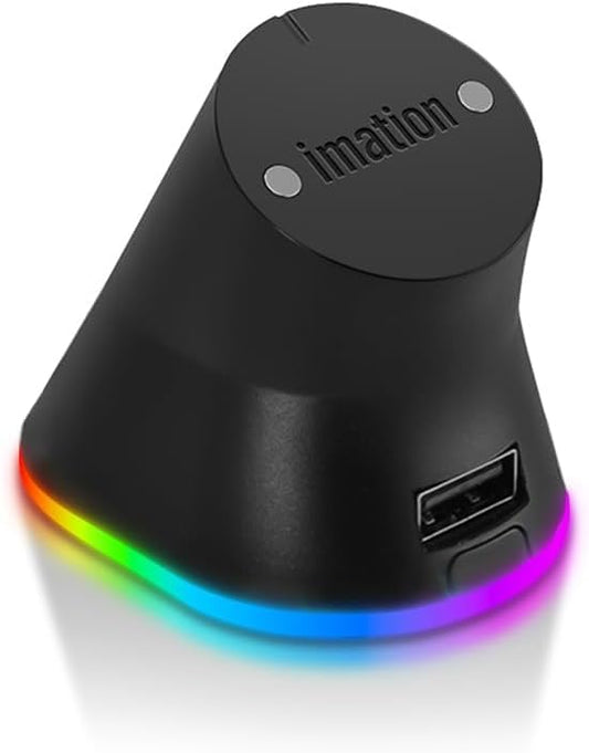 Base de carga RGB para mouse Logitech G PRO X Superlight DEX/2/1, G502, G502 X Plus, G502 X Lightspeed, G703, G703 Hero, G903, G PRO Wireless - Sistema de carga Powerplay para ratones de computadora