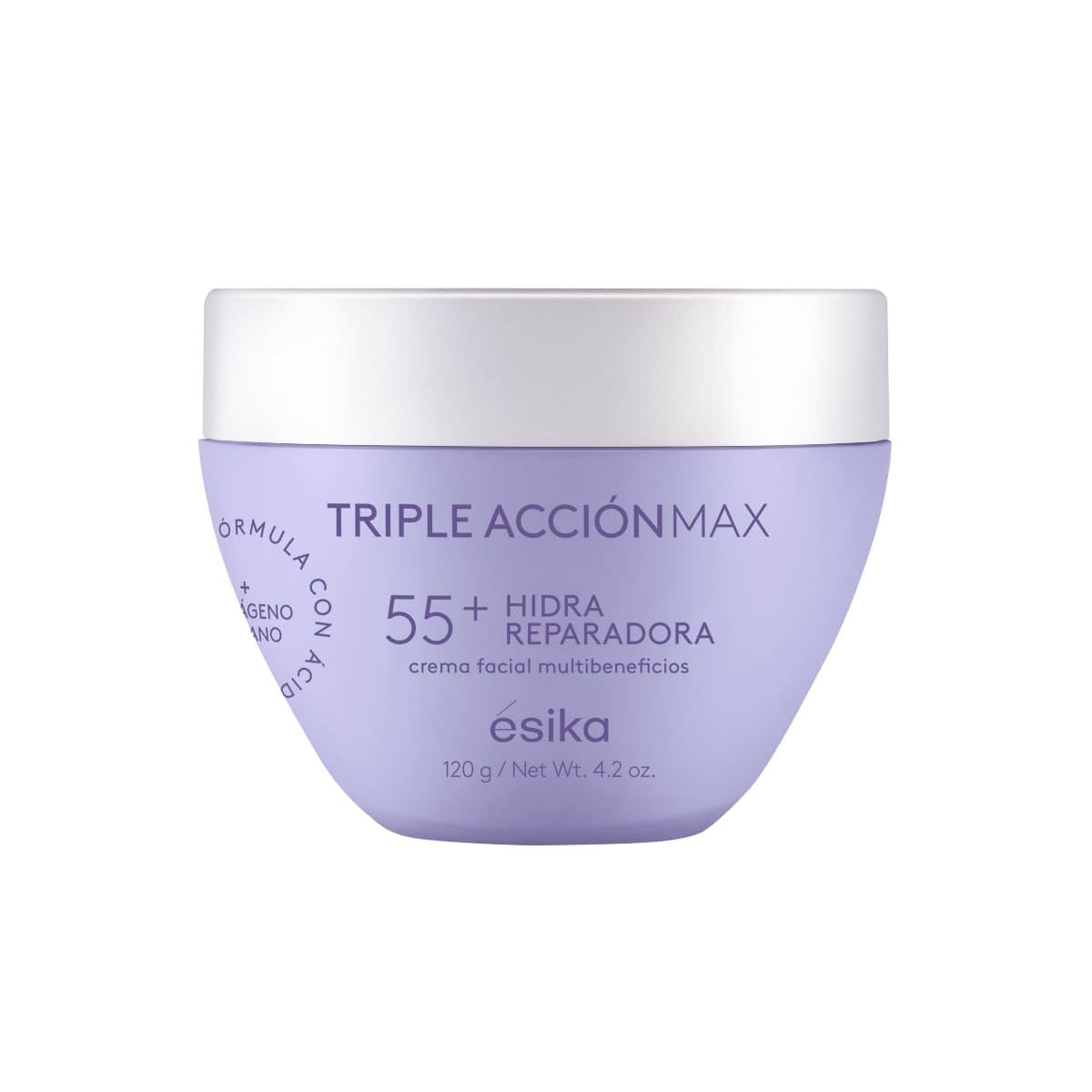 ésika - Crema Facial Hidra Reparadora 55+ Triple Acción Max 120 g