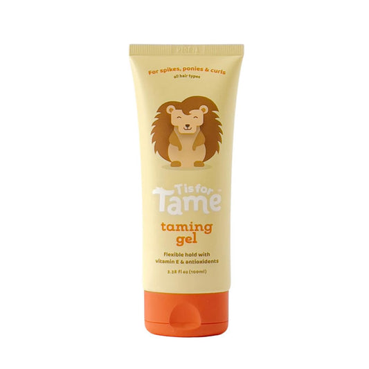 T is for Tame Gel para Cabello Bebé, Niños, Niñas y Familia | Natural, Orgánico, Vegano, Sin sulfatos y Parabenos, Cruelty Free | Para Cabello Rizado y todo Tipo | Vitamina E y Antioxidantes 100ml