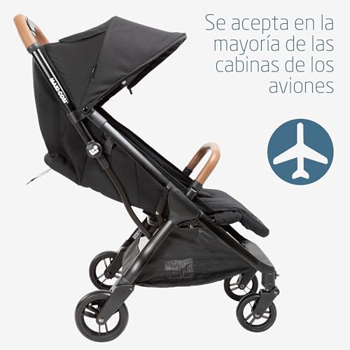 Carriola Maxi Cosi Eva2 Compacta Ligera para Viajes Arnes de Seguridad para Bebé