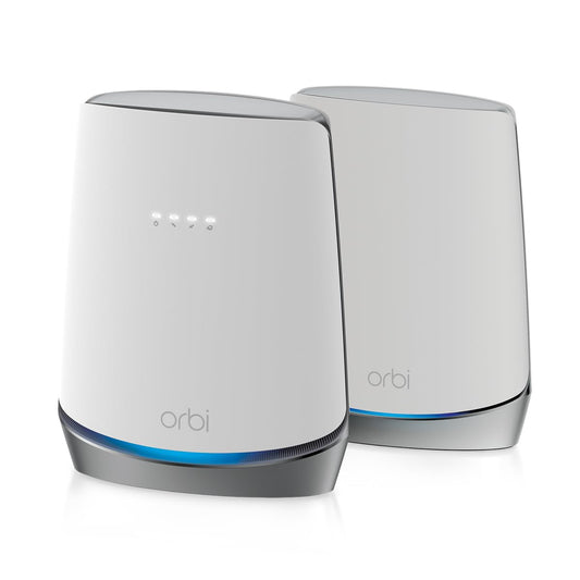 Sistema WiFi 6 NETGEAR Orbi Blanco con módem de Cable Integrado DOCSIS 3.1 para Todo el Hogar