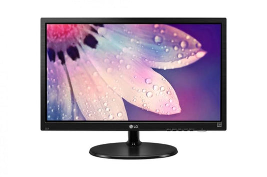 LG Monitor LED LCD 19 Pulgadas, 1x VGA, 1366 x 768 Pixeles, Respuesta 5 ms, Panel TN, Color Negro