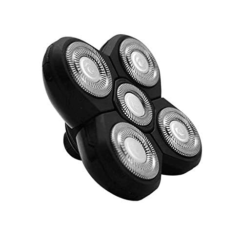 TIKLEAN Cabezales de repuesto para afeitadora eléctrica para hombre, 5 cabezales, Fiveblade para hombres, compatible con mojado y seco, resistente al agua, multifunción (DT1)