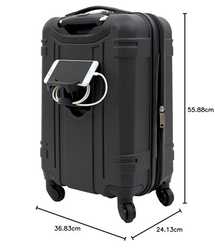 Equipaje de Mano Wrangler Negro Astral Hardside 50,8 cm