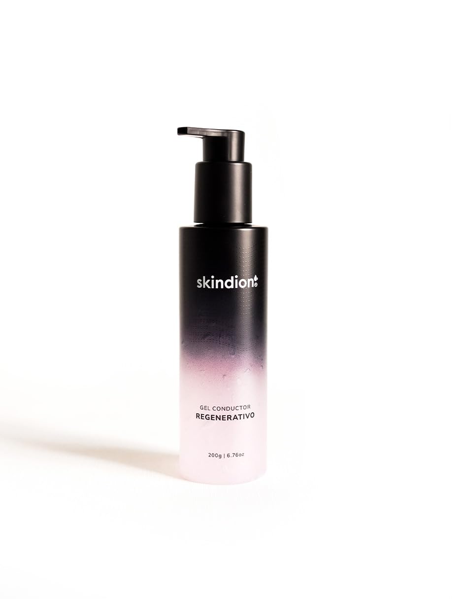 Skindion Gel Regenerativo Facial | Anti Manchas Cicatrices y Estrías | Con Ácido Hialurónico y Colágeno | Conductor de Microcorriente
