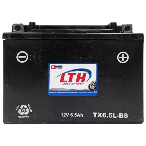 LTH MOTO BATERIA AGM 12V 6.5AMP MODELO TX6.5L-B