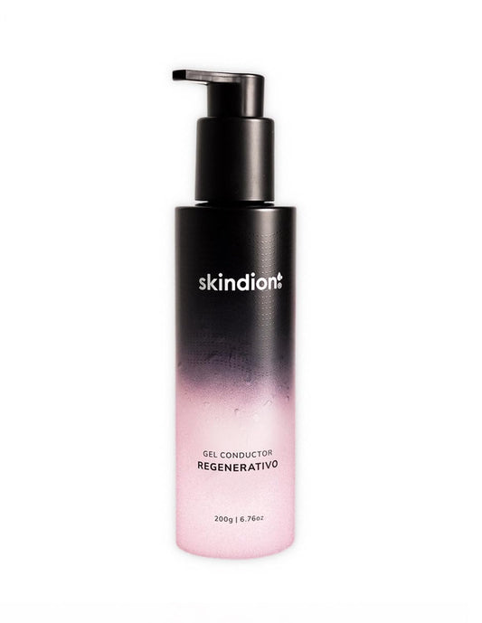 Skindion Gel Regenerativo Facial | Anti Manchas Cicatrices y Estrías | Con Ácido Hialurónico y Colágeno | Conductor de Microcorriente