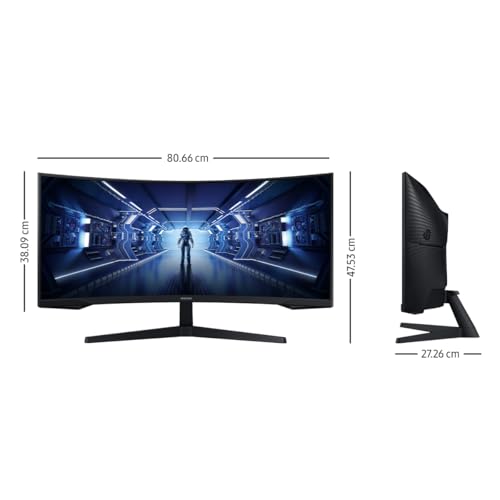 Samsung Monitor Samsung 34" Odyssey G5 - LC34G55TWWLXZX Dark Blue Grey 144hz - Standard Edition