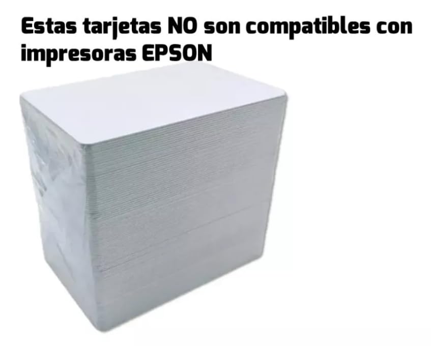 Tarjetas Plástico PVC 30Mil Zebra Fargo Evolis Datacard