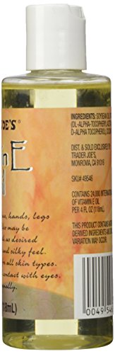 TJ's Aceite de vitamina E Trader Joe's, 4 Fl. Oz (1 Count)