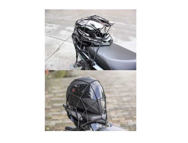 Red Elástica Porta Bultos ENRED Negra para Moto