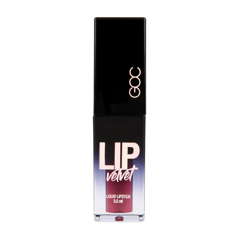 GOC Labial Líquido Aterciopelado | Labial | Maquillaje | Es de larga duración | Acabado aterciopelado y suave | Color Pretty | 3.5 ml | GLV03