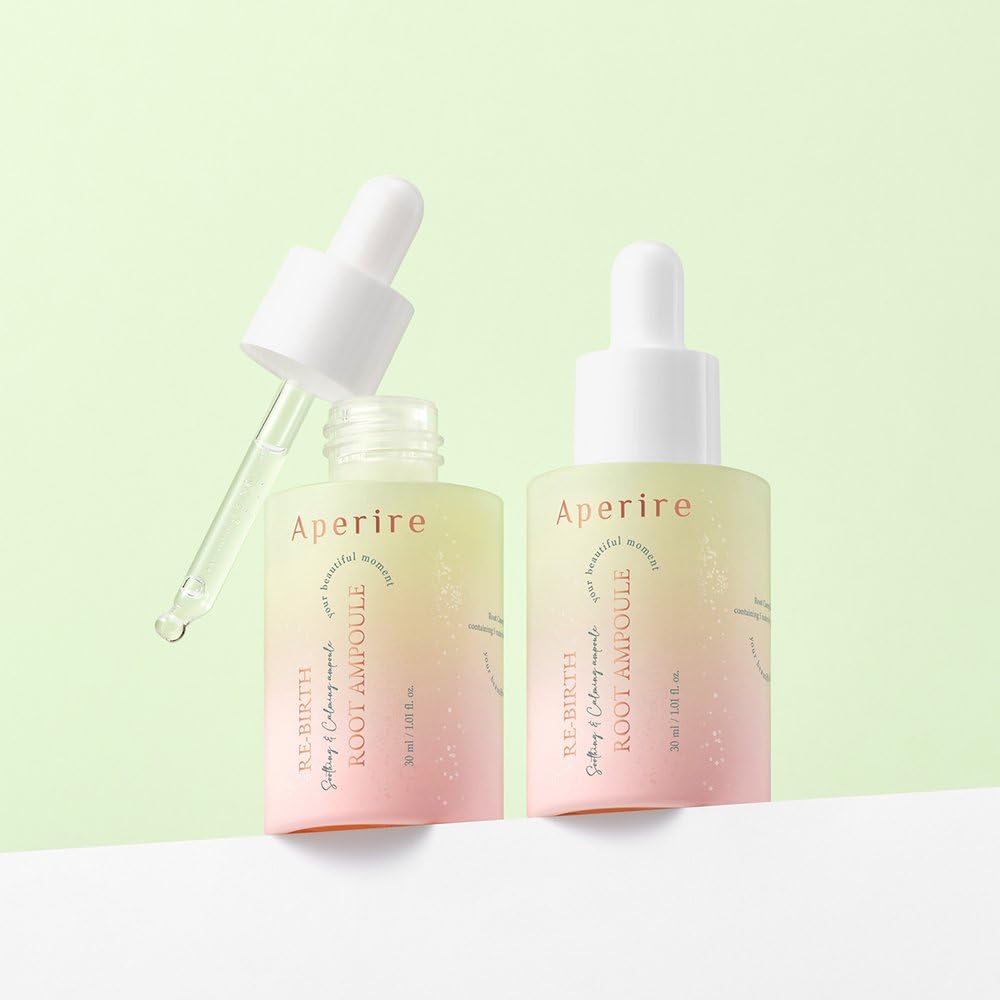 Serum Coreano Super Origin Rebirth Root Aperire 30ml | Hidratación y Calma para Piel Sensible | Centella Asiática | Root Cureplex con 5 Raíces | Skin Care Coreano K-Beauty
