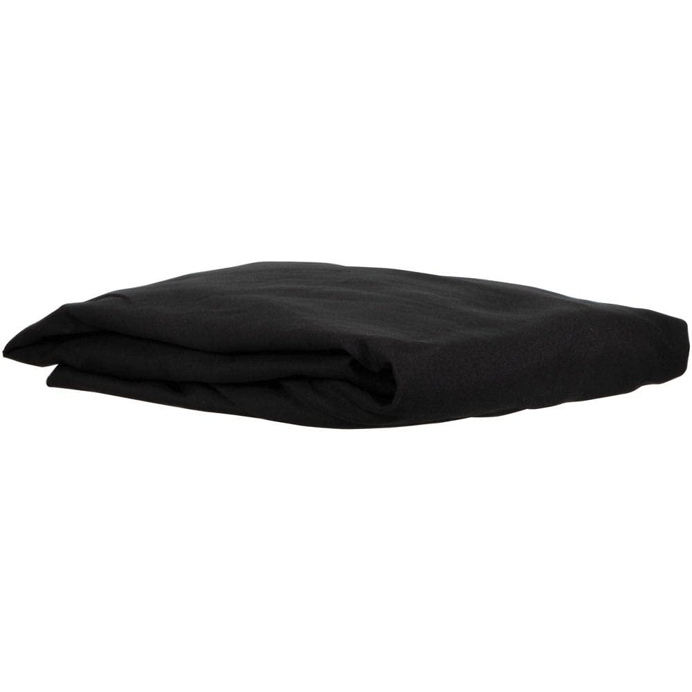 ForPro - Sábana bajera ajustable de microfibra premium para mesas de masaje, ultraligera, resistente a las manchas y a las arrugas, 36 pulgadas de ancho x 77 pulgadas de largo x 7 pulgadas de alto, color negro