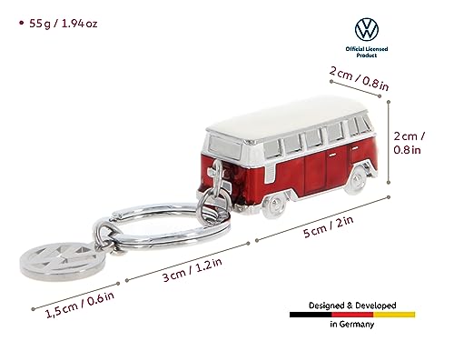 BRISA VW Collection VW T1 Bus 3D Llavero - Rojo