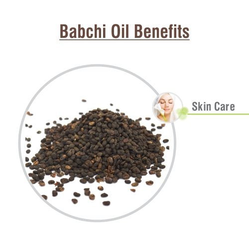 Babchi Oil 100% Natural Pure UNDILUTED Uncut Essential Oil (30ml with Dropper)
