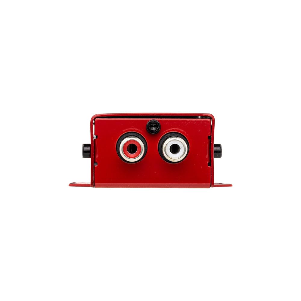 Convertidor Hi/Lo DS18 V2HL.V2 Rojo con Emulador de Altavoz y Salida de Línea Inteligente