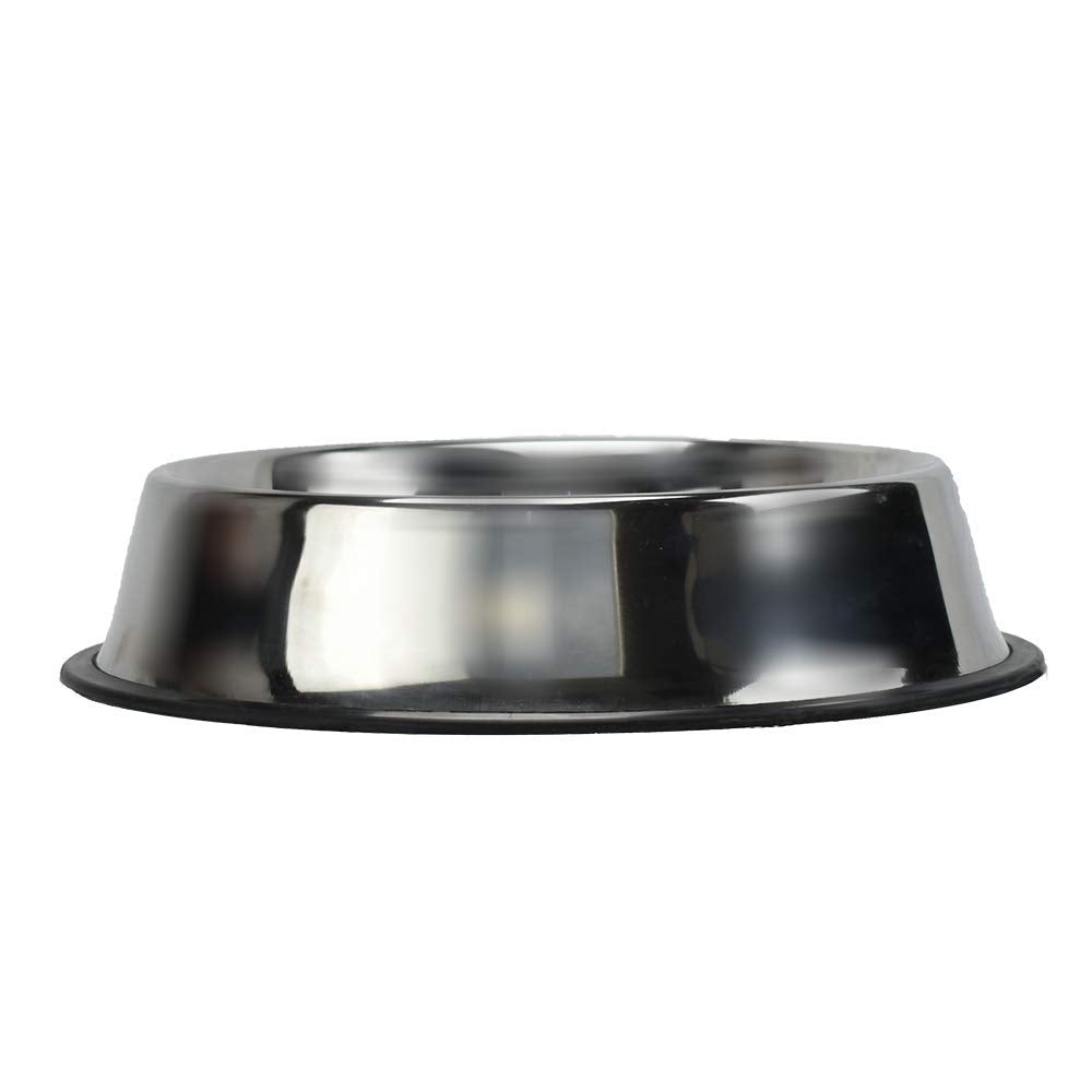 Plato de Acero Inoxidable Fancypets Ligero para Perro