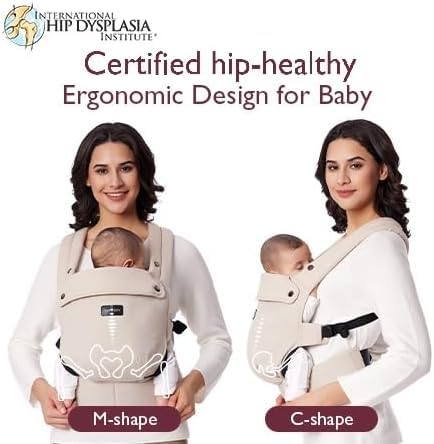 Momcozy Portabebés, Capacidad de Peso de 3,2 kg a 20,4 kg