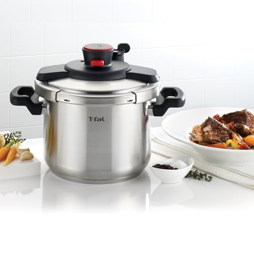 Olla de Presión T-fal America acero Inoxidable 8 Litros