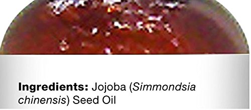 Majestic Pure Jojoba Oil for Hair, Skin or As Carrier Oil, 4 fl. oz.