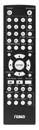 Sistema de Altavoces 2.1 Naxa Electronics DVD de Cine en casa