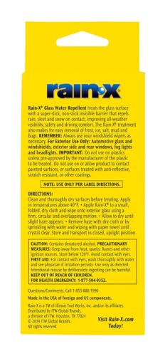Tratamiento Antilluvia Rain-X oficial Transparente Original 103ml