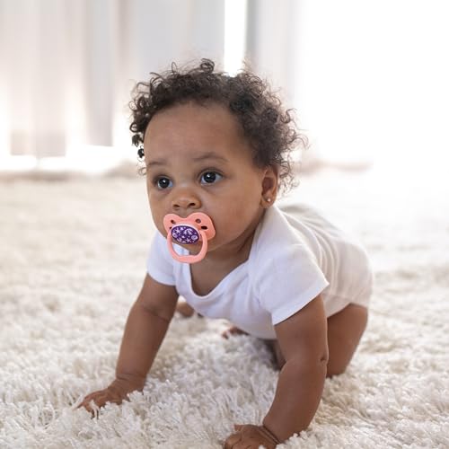 Chupetes Advantage Dr. Brown's Rosa 4-PK Etapa 1