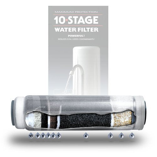 Cartucho de Reemplazo para Filtro de Agua 10 Stage de New Wave Enviro
