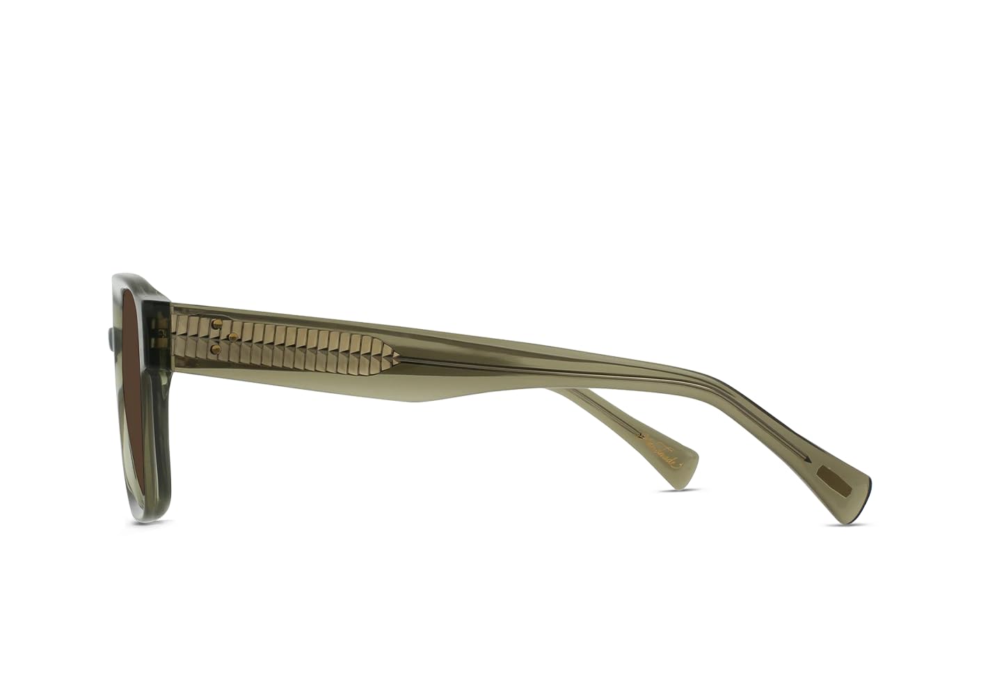 RAEN Rifka - Gafas de sol unisex estilo aviador rectangulares con protección UV - Lentes polarizadas Cambria/Marrón vibrante (Tamaño 54 mm) - Lentes polarizadas