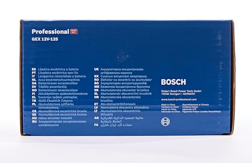 Bosch Lijadora orbital GEX12V-125