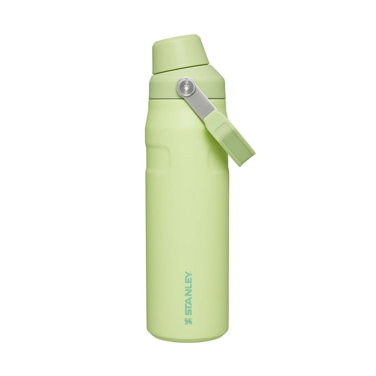 Botella Stanley IceFlow Aerolight 709 ml, con Tapa de Flujo Rápido, Aislamiento de Doble Pared, Mantiene Bebidas Frías, Termo Acero Inoxidable libre de BPA, Botella Stanley 24 oz, CITRON