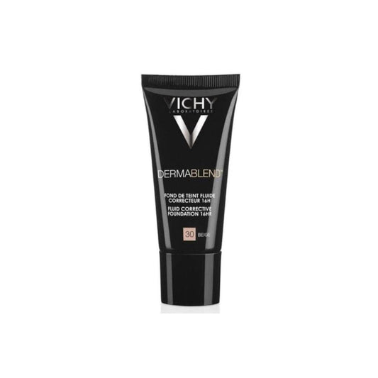 Base de Maquillaje Fluida Alta Cobertura FPS35 Vichy Dermablend T30 30ml