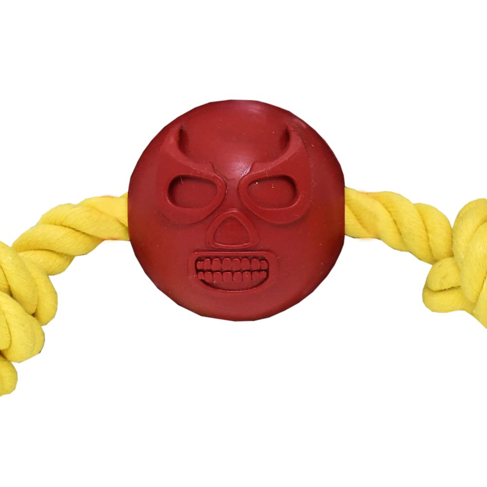 Juguete para Perro 4BF Pelota con Jaladera Diablito Razas Grandes