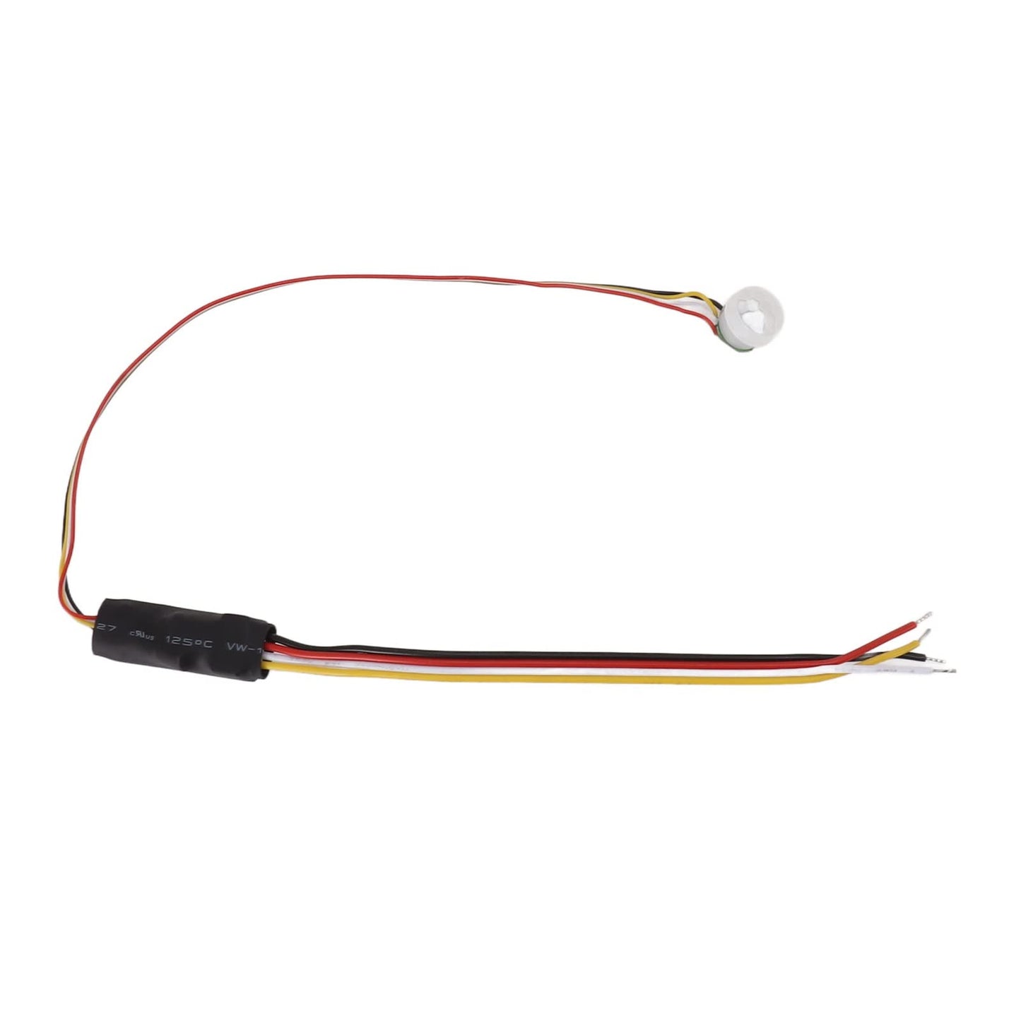 Sensor de Movimiento PIR DC5-24 V Mini Blanco Profesional para Oficina y Cocina