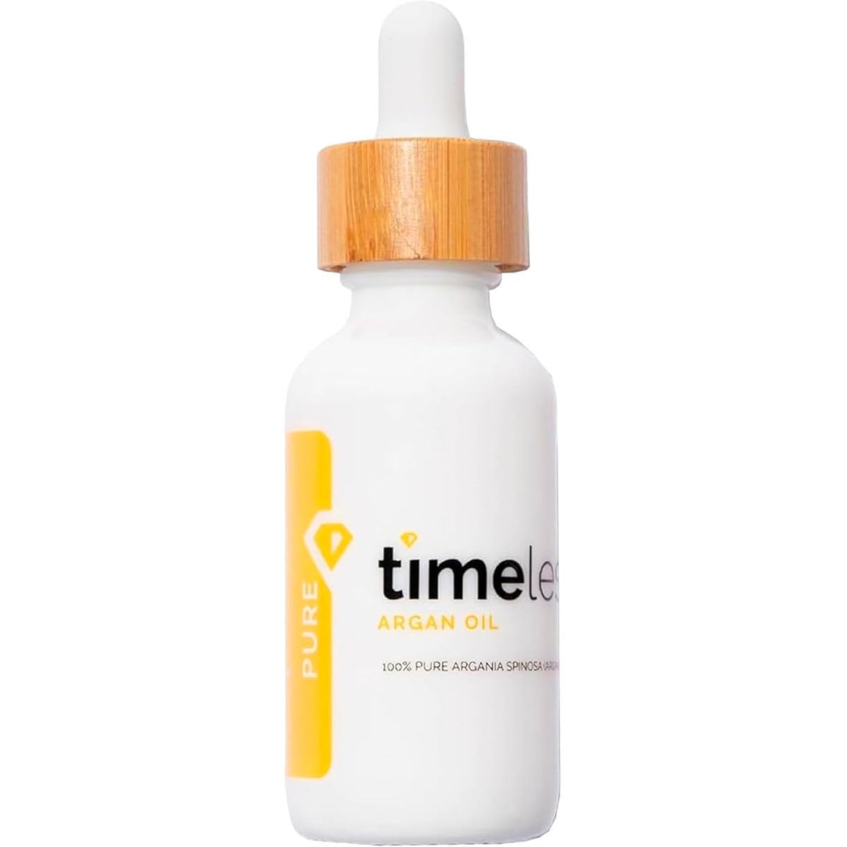 TIMELESS SKIN CARE - Aceite de Argán 100% puro para cabello y rostro - Argan Oil natural no refinado con gotero 30 ml