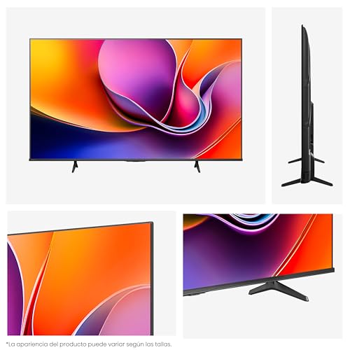 Hisense Television A65N (Modelo 2025) Pantalla 65 Pulgadas, Smart Vidaa TV UHD 4K,Control Remoto por Voz con Alexa, Dolby Vision, Amplia Gama de Colores, DTS Virtual: X, mira TV en Vivo sin Cable