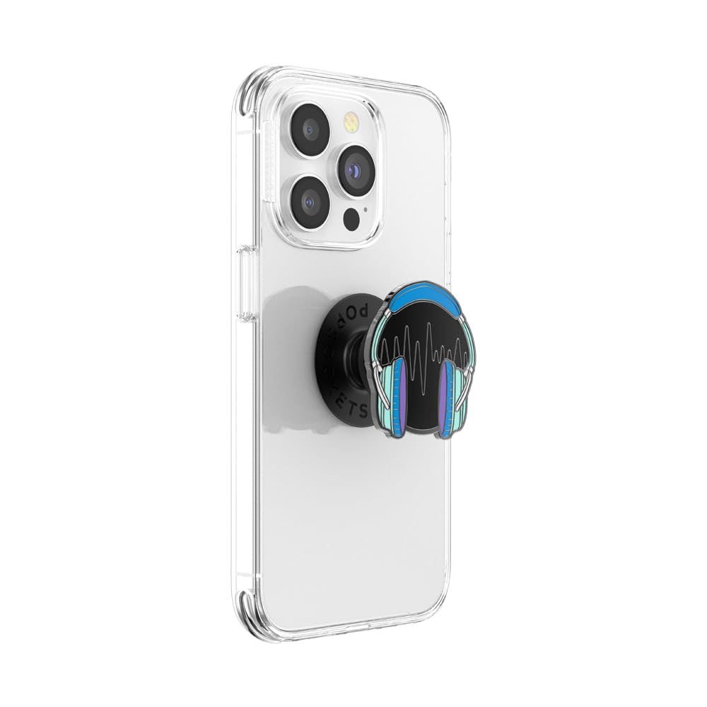 Empuñadura para Teléfono PopSockets Esmalte con Soporte Expandible y Cable