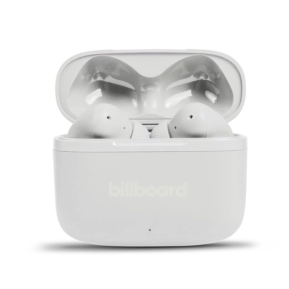 Billboard Audífonos Inalámbricos Earbuds Soul con Cancelación De Ruido, Controles Táctiles, Micrófono Incorporado para Llamadas, Base Recargable, Batería De hasta 45 Horas De Duración