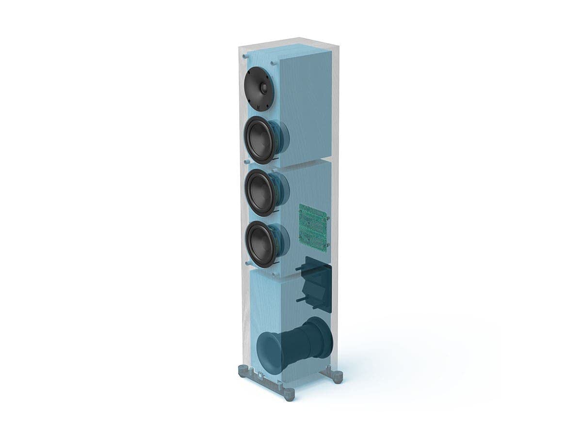 Monolith T4 Tower Speaker (Each) Powerful Woofers, Punchy Bass, High Performance Audio, For Home Theater System - Audition Series