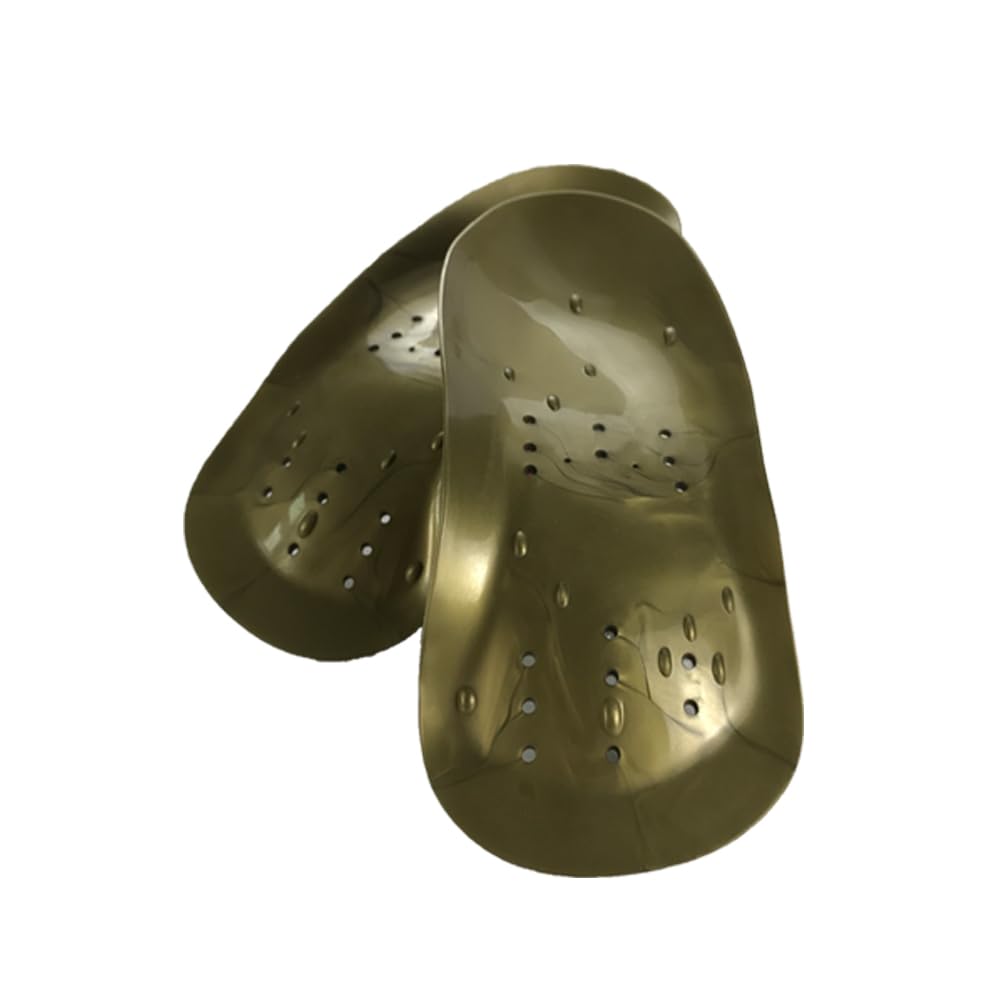 Alivia los pies planos, arco alto, dolor de pies, soportes de arco, fascitis plantar, plantillas de pies planos para hombres y mujeres, soporte resistente, Amarillo, Men 's 5 - 6 | Women 's 6 1/2 - 7