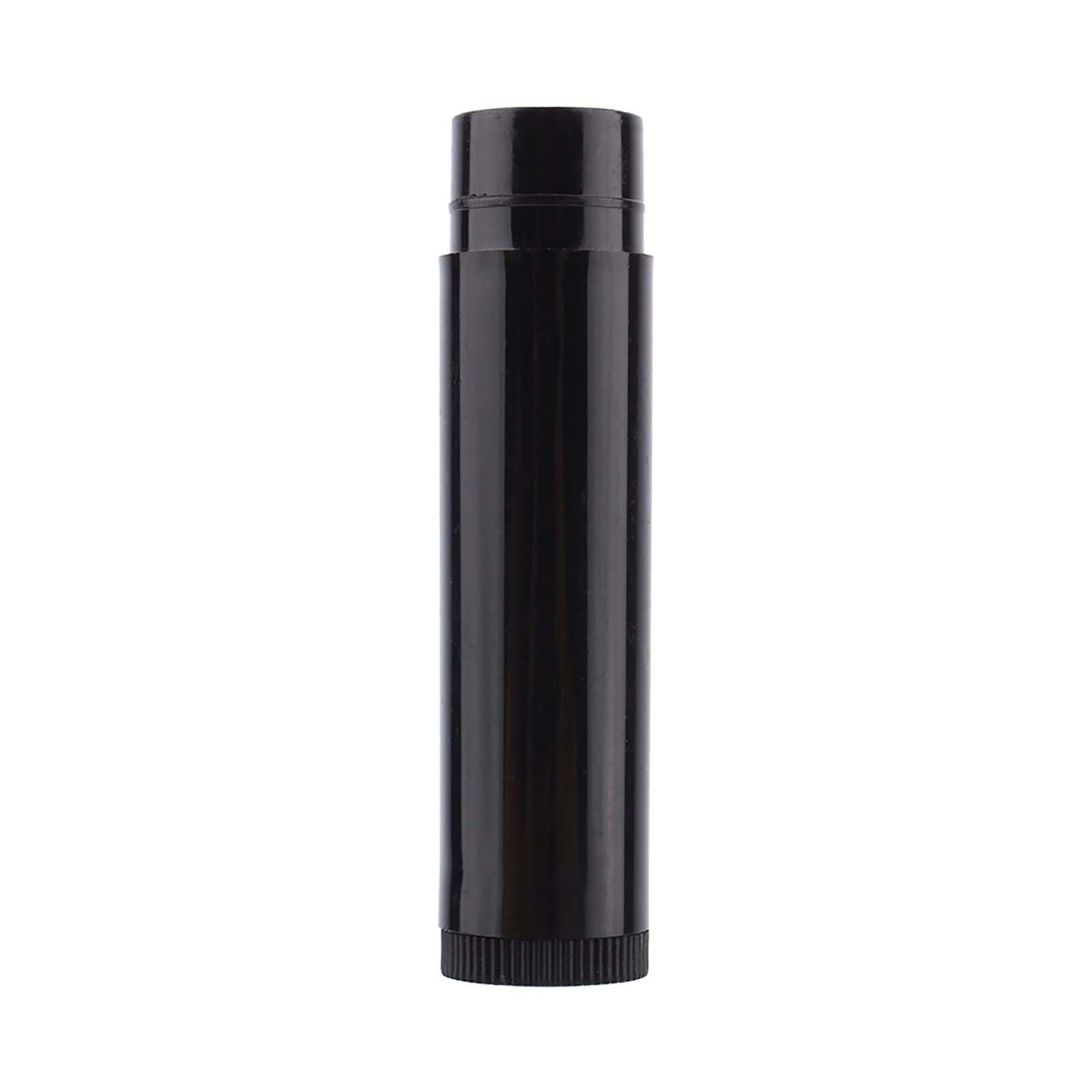 Lote 100 Unids 5 Ml Negro Claro, Contenedores de Bálsamo Labial Tubos de Bálsamo Labial Negro Tubo Contenedor de Bálsamo Labial Vacío